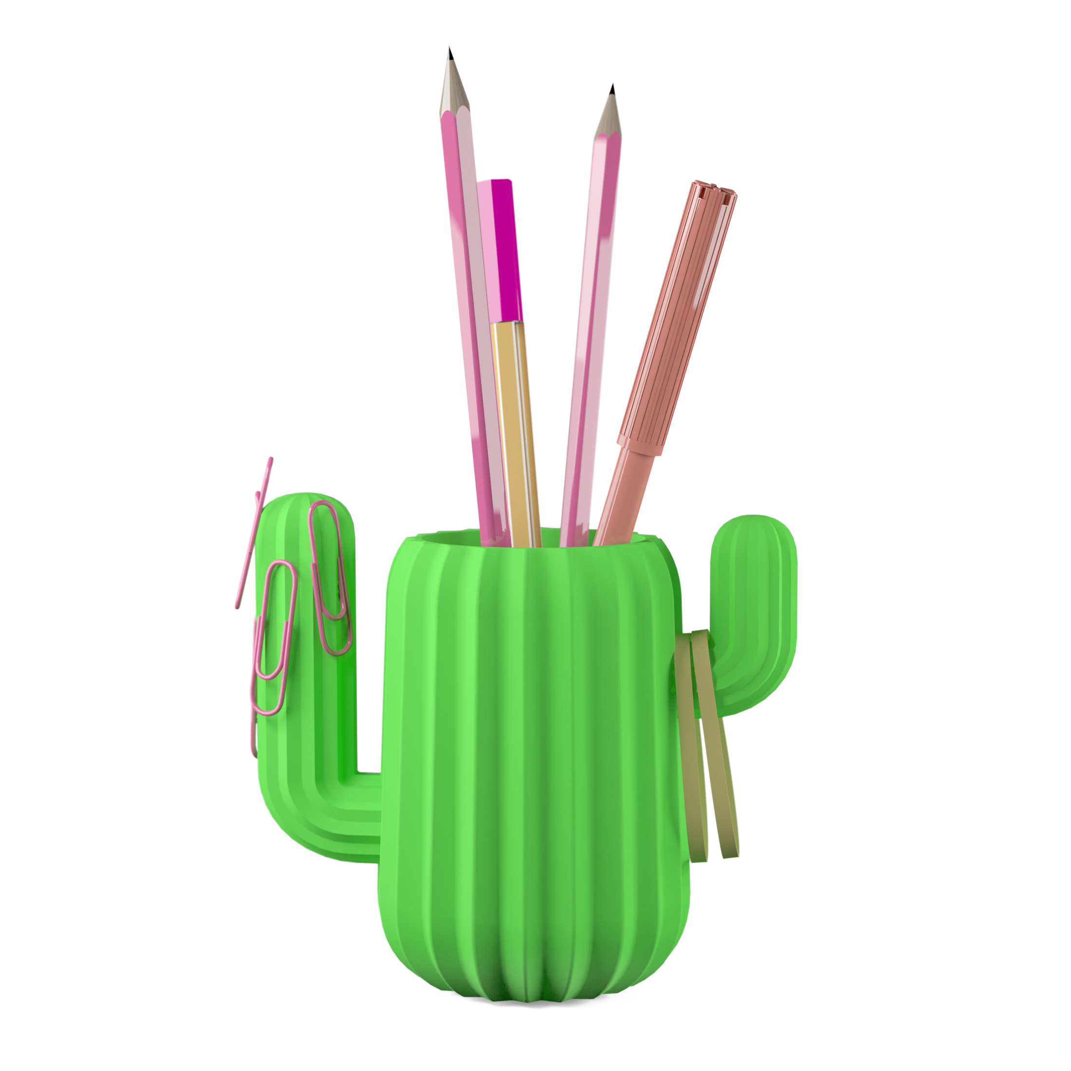 Cactus Desktop  Porte crayons