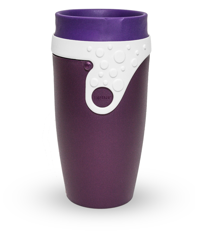 Mug isotherme TWIZZ Purple Rain Violet métallisé - Violet