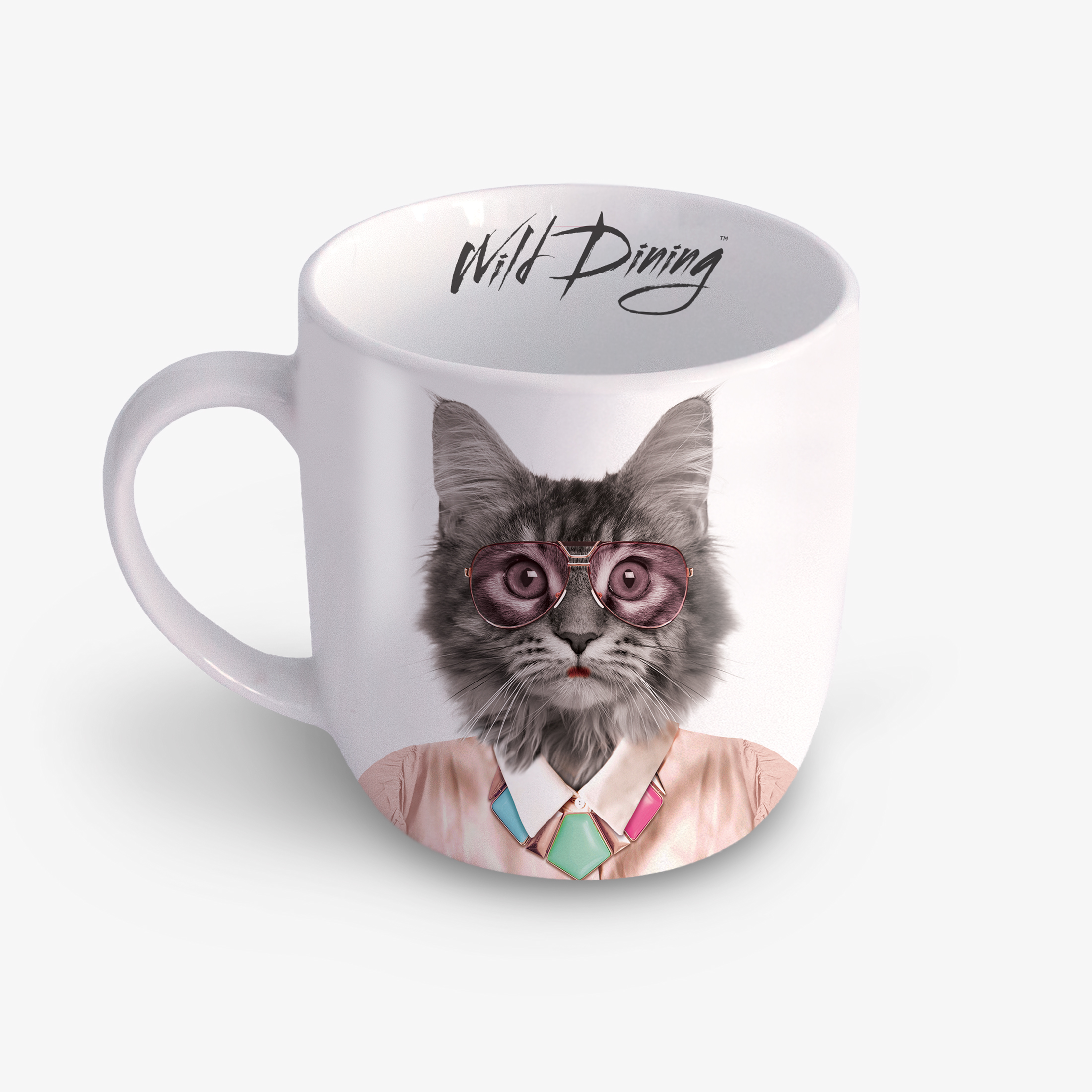 Wild Dining Mug Cat 