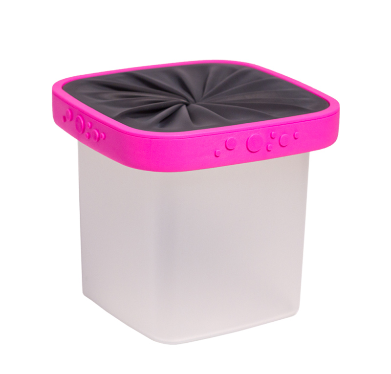 Boîte de conservation BOX Lucie, la boite conservation design Transparent - rose
