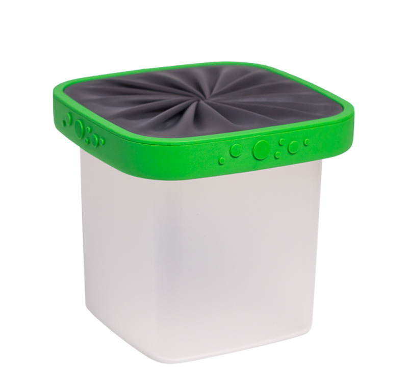 Boîte de conservation BOX Lucie, la boite conservation design Transparent - vert