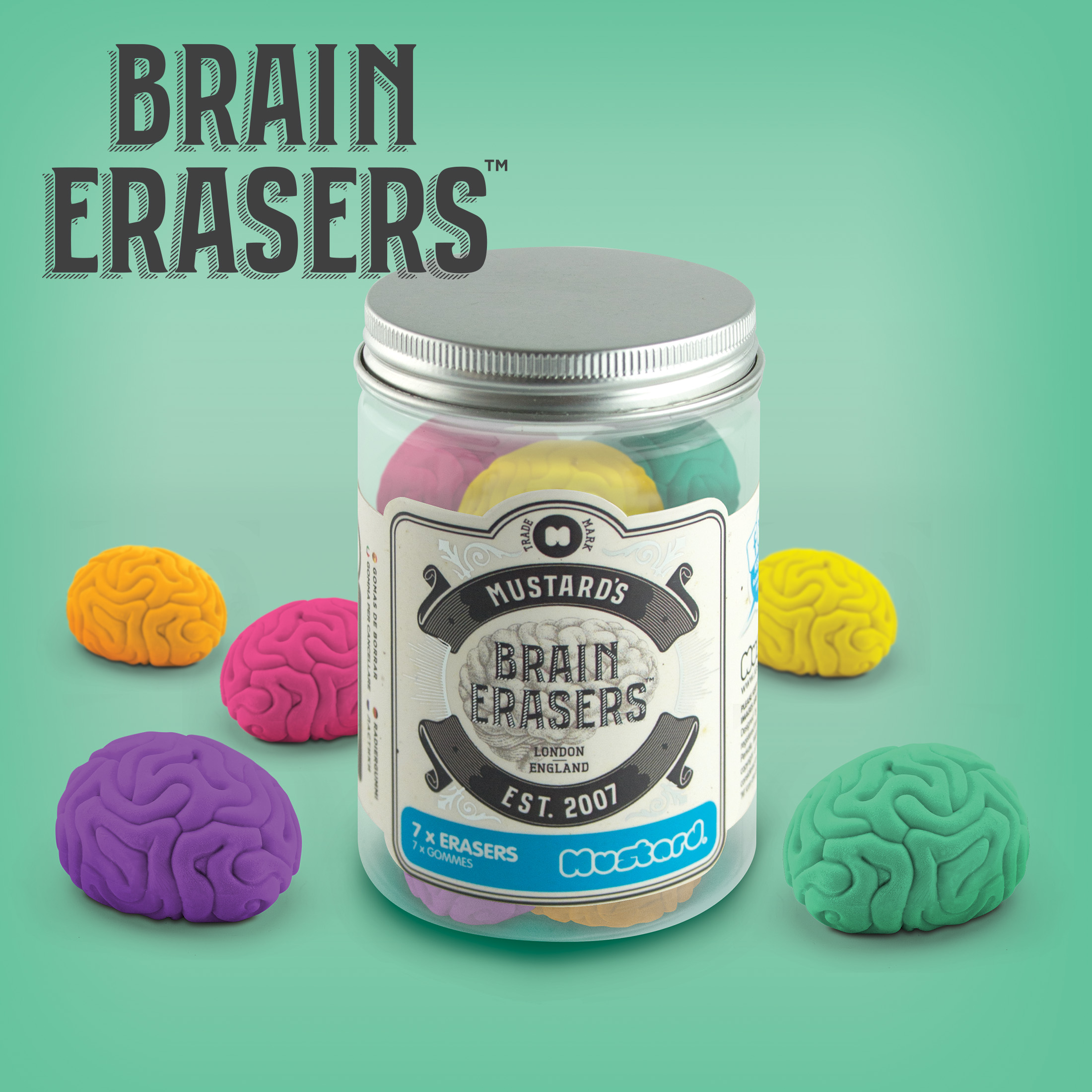 Brain Erasers Gomme cerveaux
