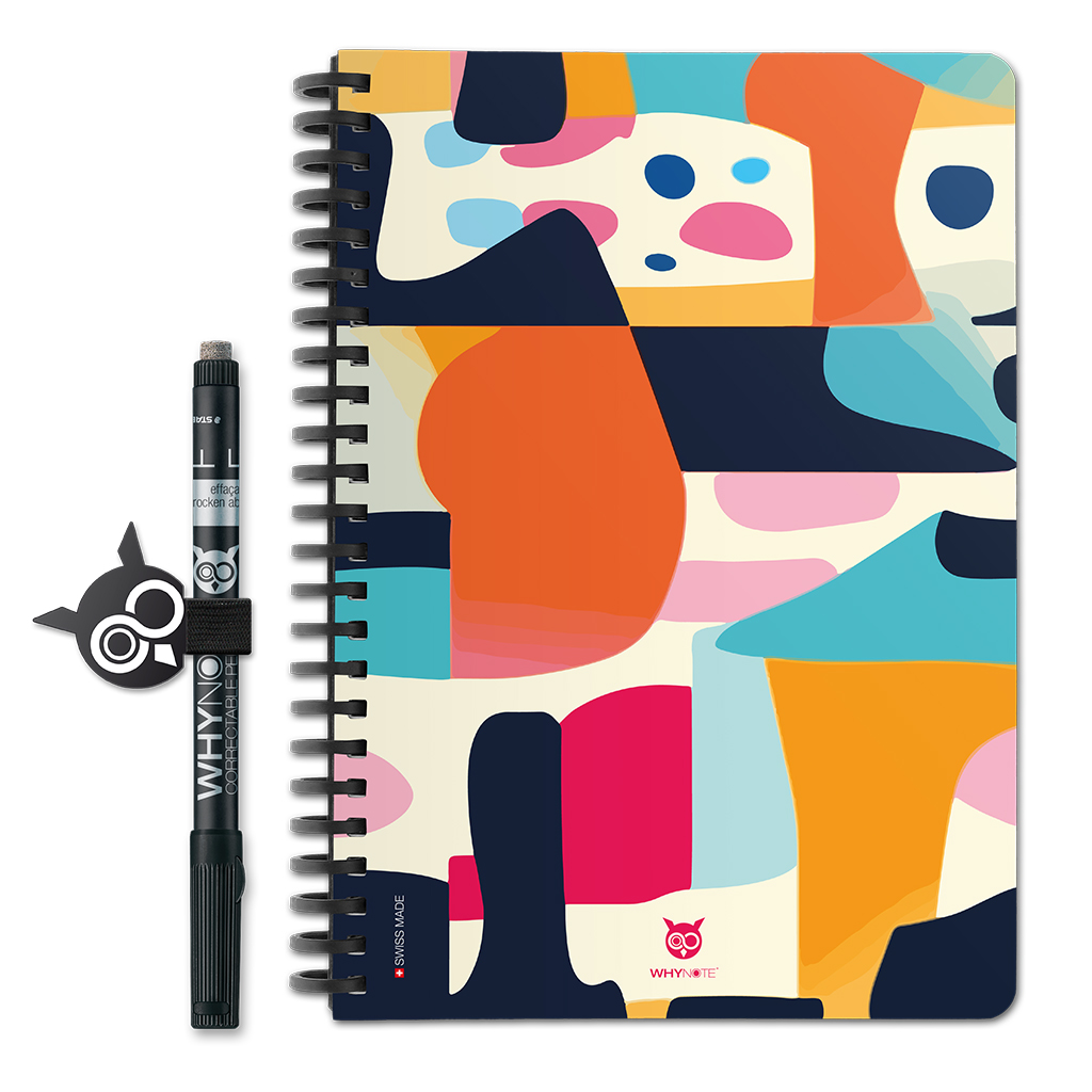 Whynote Book - A5 - Abstract Abstract