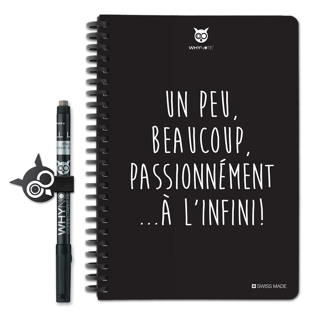 Whynote Book - A5 - Un peu, beaucoup... Whynote Book - A5 - Un peu, beaucoup...