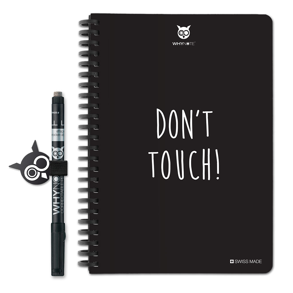 Whynote Book - A5 - Don't Touch Whynote Book - A5 - Don't Touch