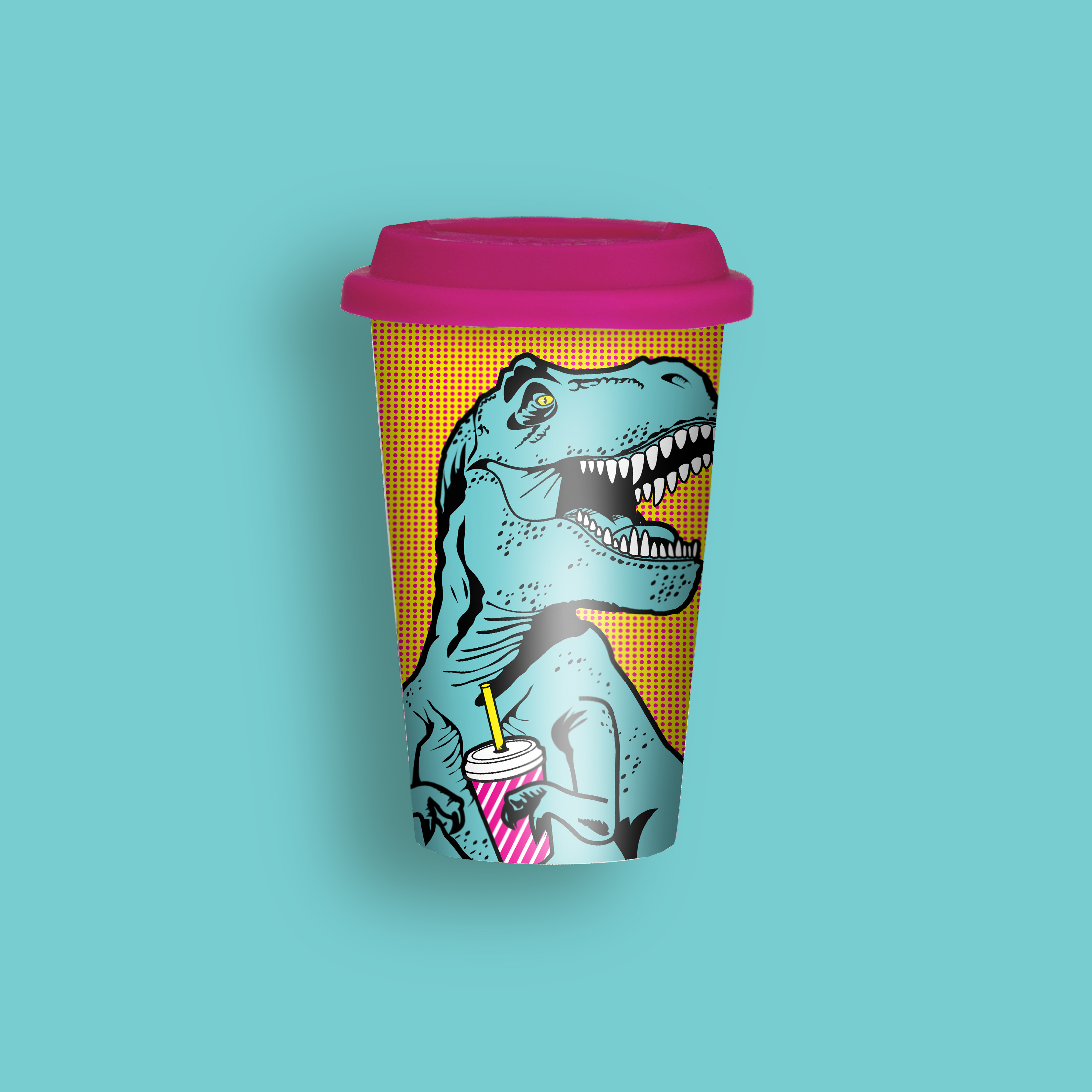 T-Rex - Double Wall Mug Mug