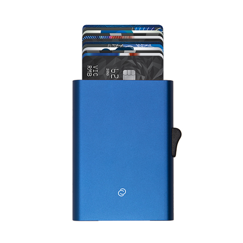 Porte-Cartes en Alluminium XL Bleu Porte-cartes en Alluminium XL
