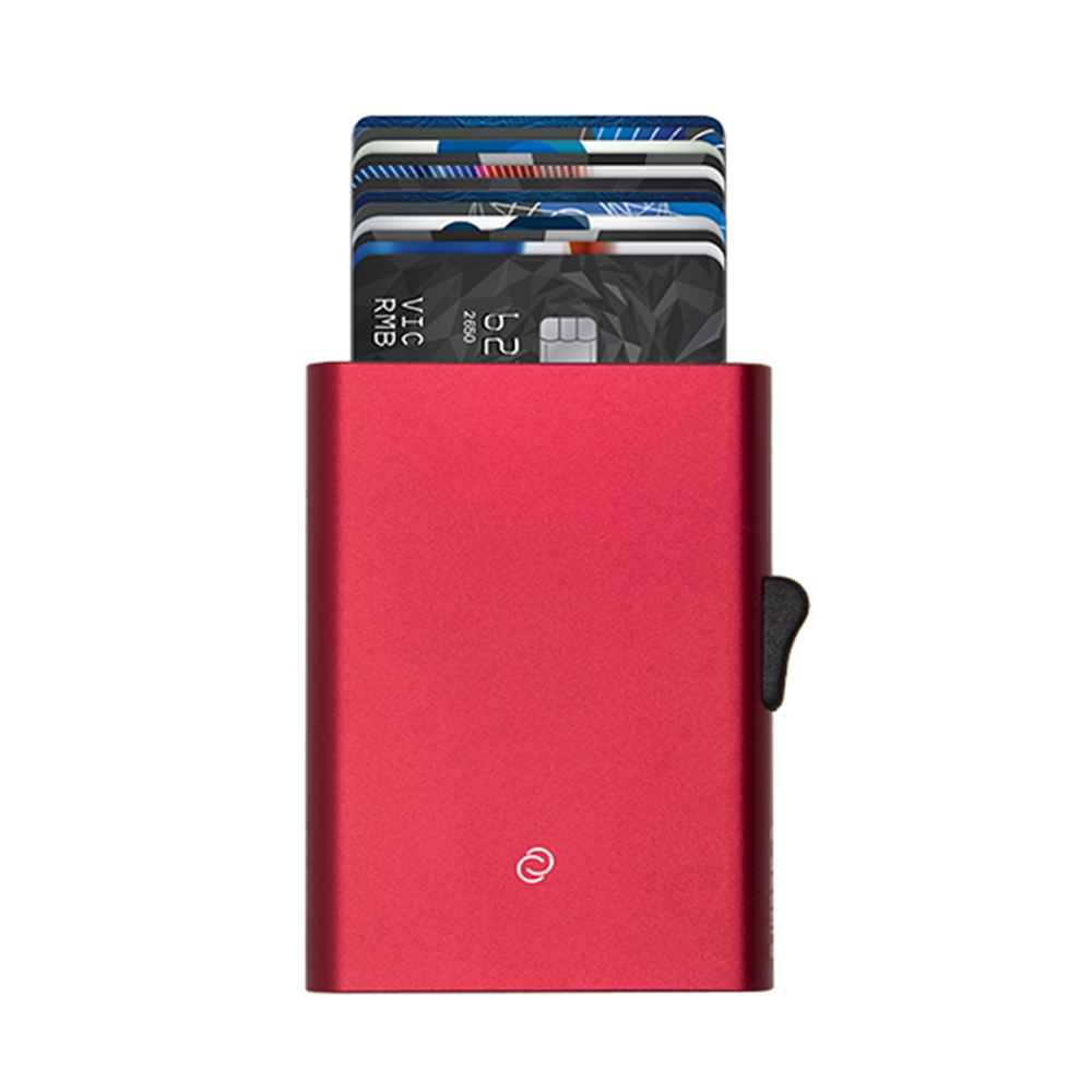 Porte-Cartes en Alluminium XL Rouge Porte-cartes en Alluminium XL