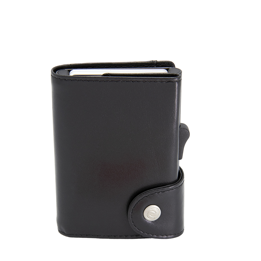Porte-cartes XL RFID cuir Noir Porte-cartes XL cuir