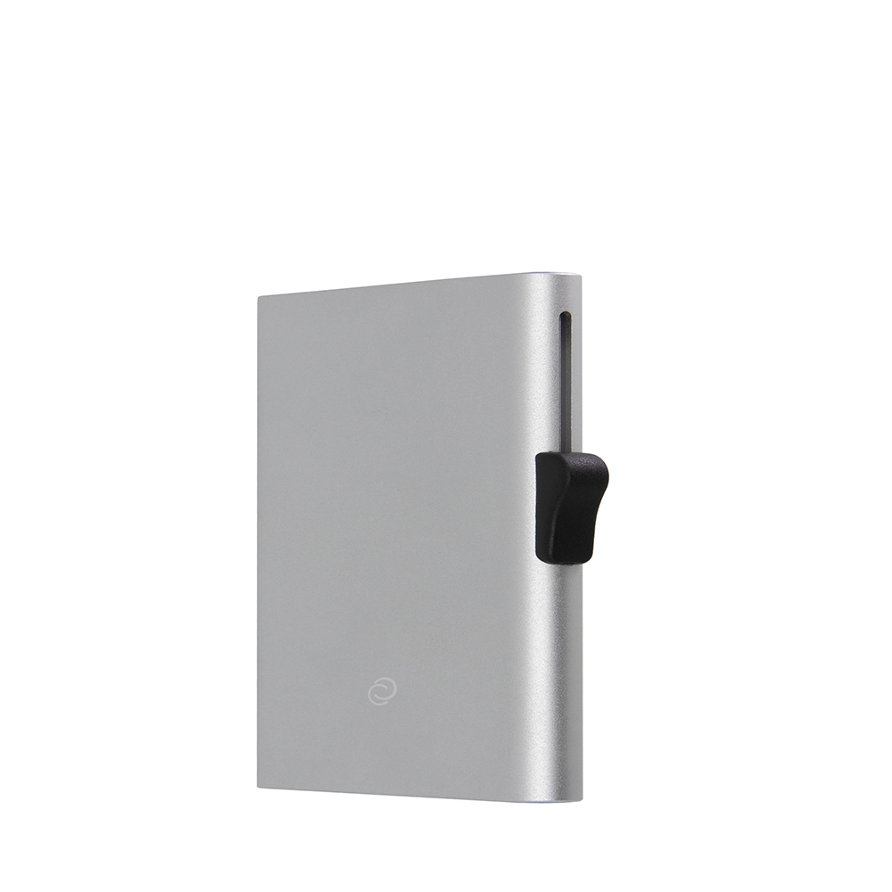 Porte-Cartes en Alluminium XL Argent Porte-cartes en Alluminium XL